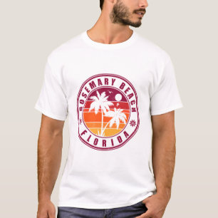 Rosemary Beach Florida - Vintage 60er-Palme T-Shirt