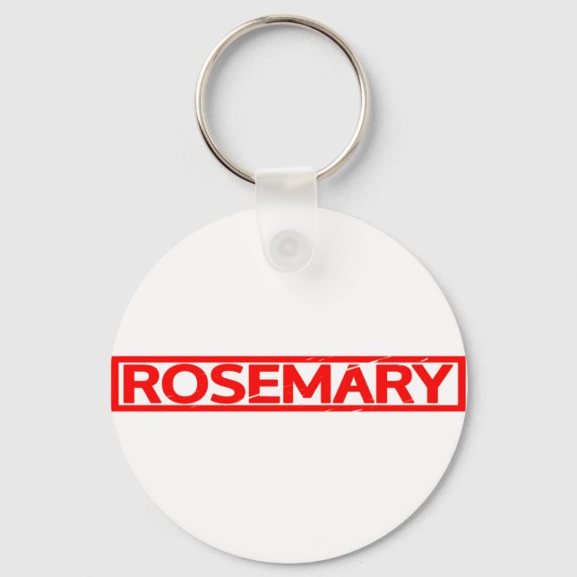 Rosemary Briefmarke Schlüsselanhänger (Vorderseite)