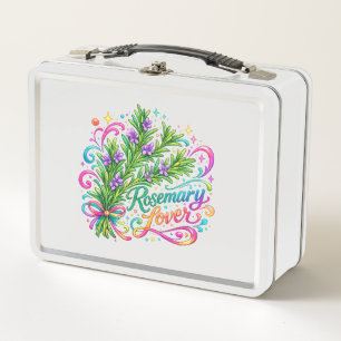 Rosemary-Liebhaber-Lunchbox Metall Brotdose