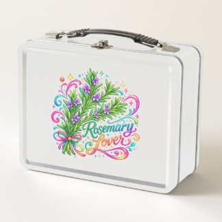 Rosemary-Liebhaber-Lunchbox Metall Brotdose