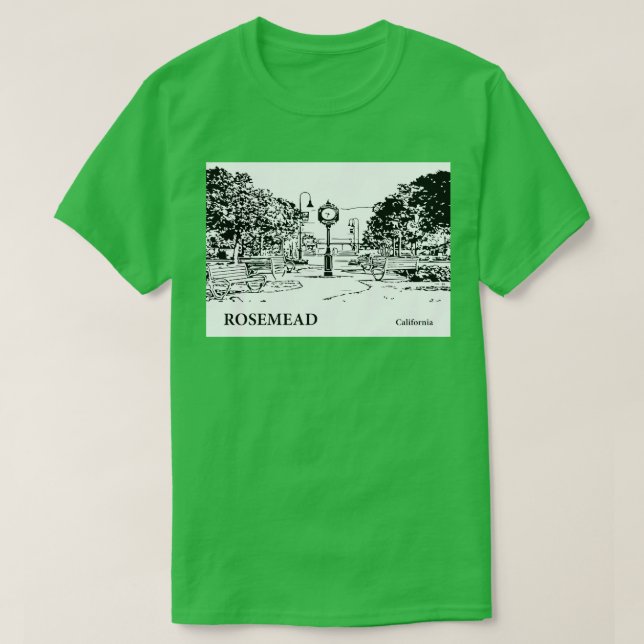 Rosemead California TShirt 2 (Design vorne)