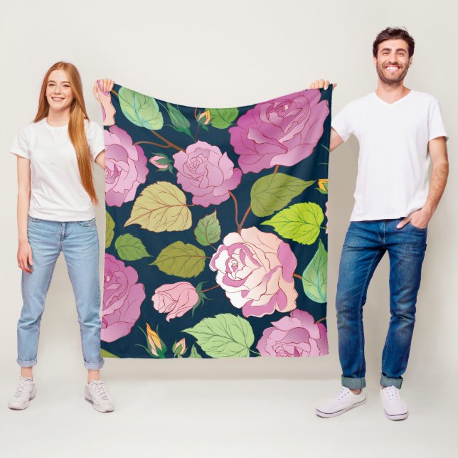 Rosen 16 fleecedecke (Beispiel)