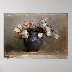 Rosen (1890) Gemälde in hoher Auflösung von Abbott Poster