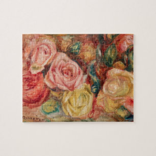 Rosen (1912) von Pierre-Auguste Renoir Kunst Puzzle