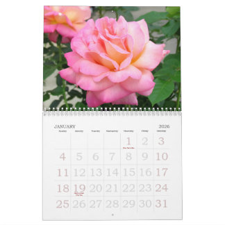 Rosen 2018 Benutzerdefinierter Kalender
