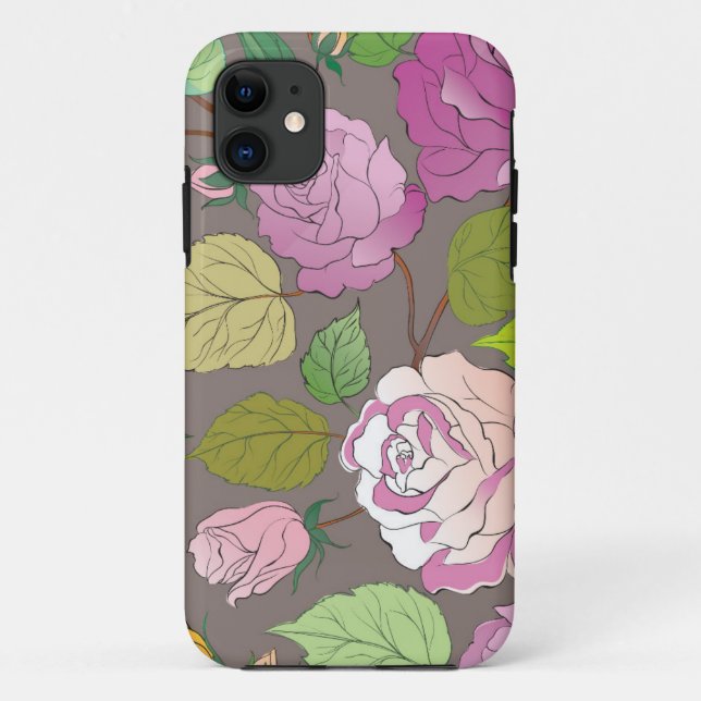 Rosen 20 Case-Mate iPhone hülle (Rückseite)