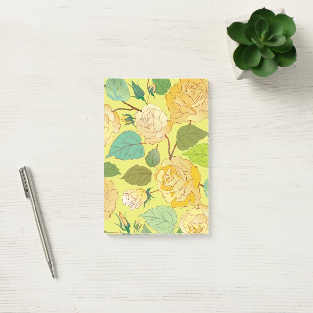 Rosen 4 post-it klebezettel (Büro)