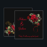 Rosen-Band Babys Atem-Hochzeit Einladung<br><div class="desc">Vibrierende blutrote Rosen mit rotem Band und babys,  die Einladungen breathWedding sind. Personifizieren Sie mit Ihren eigenen Informationen. Es gibt ein zusammenpassendes UAWG und anderes Hochzeitsbriefpapier,  die für dieses Entwurf verfügbar sind. Wenn Sie Hilfe benötigen,  verwenden Sie bitte die Kontaktverbindung unter dem Produkt.</div>