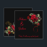 Rosen-Band Babys Atem-Hochzeit Einladung<br><div class="desc">Vibrierende blutrote Rosen mit rotem Band und babys,  die Einladungen breathWedding sind. Personifizieren Sie mit Ihren eigenen Informationen. Es gibt ein zusammenpassendes UAWG und anderes Hochzeitsbriefpapier,  die für dieses Entwurf verfügbar sind. Wenn Sie Hilfe benötigen,  verwenden Sie bitte die Kontaktverbindung unter dem Produkt.</div>