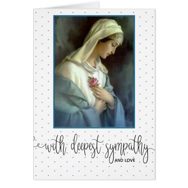 Rosen-Beileids-Beileid Jungfrau-Marys rosa (Vorne)