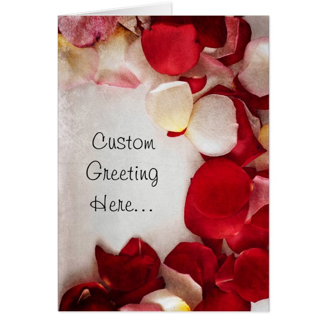 Rosen-Blumenblatt-Liebe (Vorne)