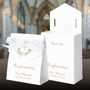 Rosen-Blumengirlande Gold Schrift Bevestigung Geschenkschachtel