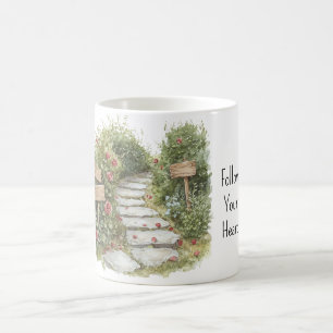 Rosen Blumensteinpfad Kaffeetasse