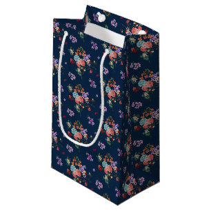 Rosen-Blumenstrauß-Blumenmuster Kleine Geschenktüte