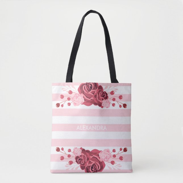 Rosen-Blumenstreifen (Vorderseite)