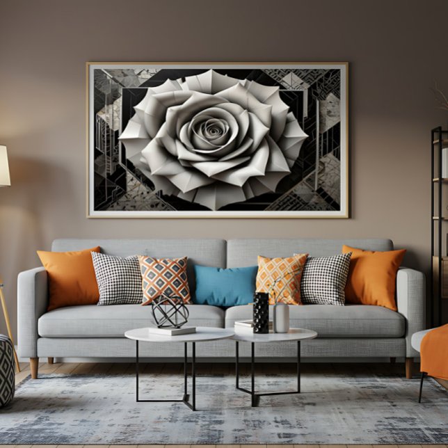 Rosen des gebrochenen Lichts Leinwanddruck (Von Creator hochgeladen)