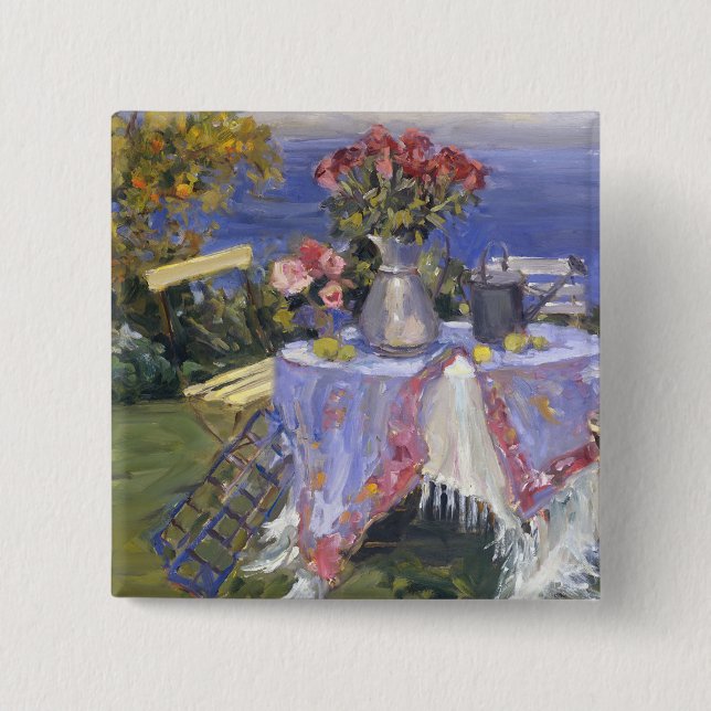 Rosen durch das Meer Button (Vorderseite)