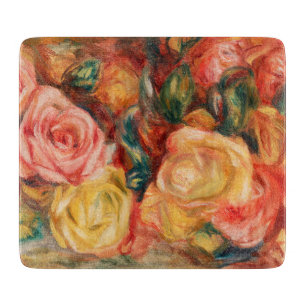 Rosen durch Pierre Auguste Renoir Schneidebrett