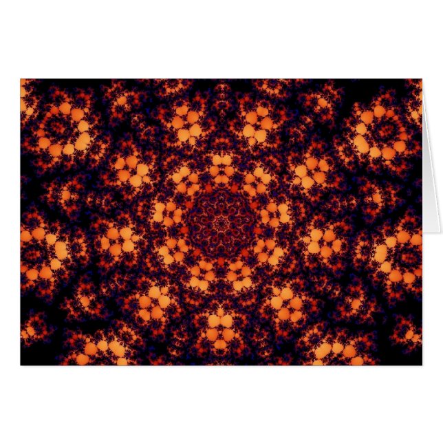 Rosen-Fenster-Karte (Vorderseite (Horizontal))