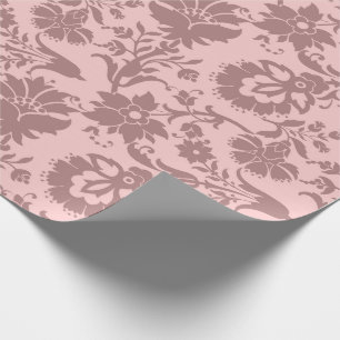 Rosen Floral Blush Rosa Pastell Lila Königlich Geschenkpapier