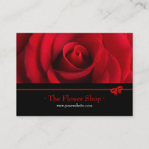 Rosen-Floristengeschäftskarte Visitenkarte