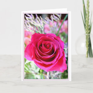 Rosen-Foto-Gruß-Karte Karte