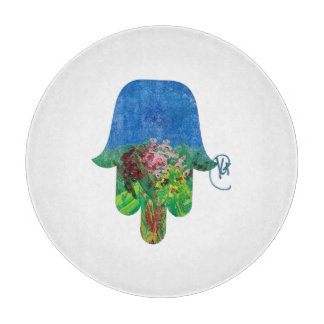 Rosen-Garten-Hamsa-Schneidbrett Schneidebrett