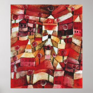 Rosen-Garten-Plakat Pauls Klee Poster