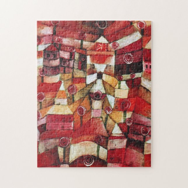 Rosen-Garten-Puzzlespiel Pauls Klee Puzzle (Vertikal)