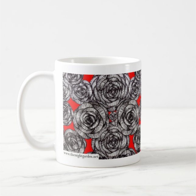 "Rosen-Garten-" Tasse (Links)
