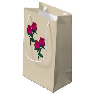 Rosen-Geschenk-Tasche Kleine Geschenktüte