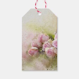 Rosen Geschenkanhänger