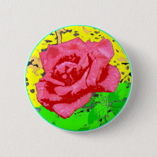 Rosen-Gesicht Button