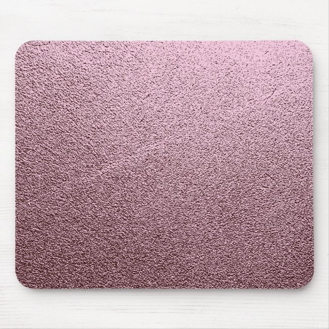 Rosen-Gold metallisch Mousepad (Vorne)