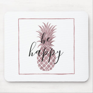 Rosen-Goldananas Mousepad