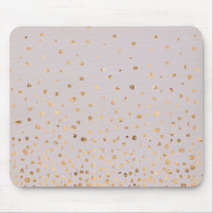 Rosen-Goldchampagne-Blasen Mousepad