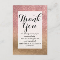 Rosen-GoldGlitzer zerfallene Folie Ombre Steigung