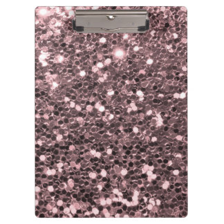 Rosen-GoldImitat-Glitzer-Glitzern Klemmbrett