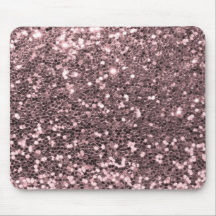 Rosen-GoldImitat-Glitzer-Glitzern Mousepad