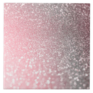 Rosen-Goldrosa-Schein-Trendy LuxusGlitzer Fliese