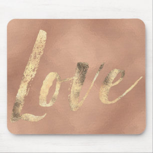 Rosen-Goldzauber-Liebe Mousepad