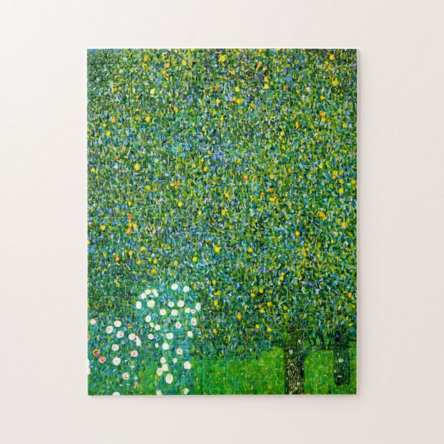 Rosen Gustav Klimt unter dem Puzzle (Vertikal)