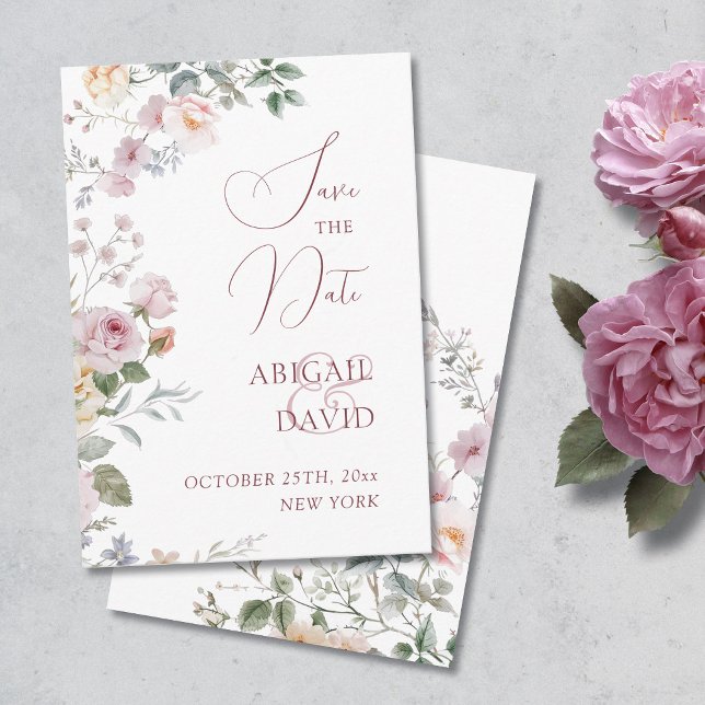 Rosen Hochzeit Termin merken Save The Date (Von Creator hochgeladen)