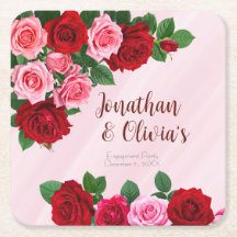 Rosen-Hochzeitsparty