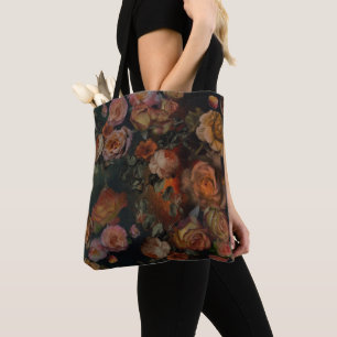 Rosen im Herbst in Vintage-Farben Botanischer Gart