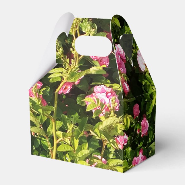 Rosen in Blüte Geschenkschachtel (Vorderseite)