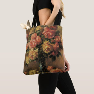 Rosen in einer Vase von Pierre Renoir, Vintage Fin