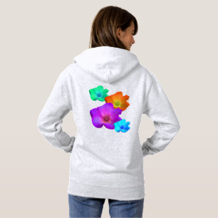 Rosen in imaginären Farben Hoodie