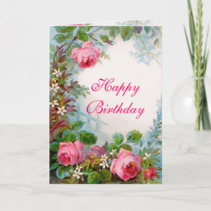 ROSEN & JASMINEN, Alles Gute zum Geburtstag Karte