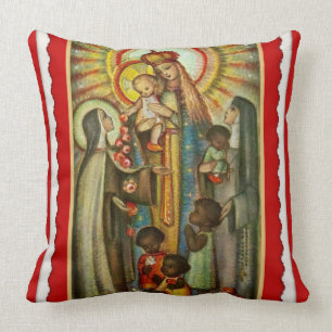 Rosen-Kinder St. Therese Katherine Drexel Mary Kissen